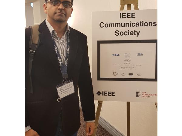 'IEEE CCNC 2018(미국 라스베이거스)'에 참가하였습니다.