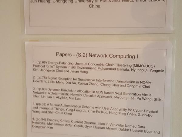 'ACM RACS 2018(미국 하와이 호놀룰루)'에 참가하였습니다.
